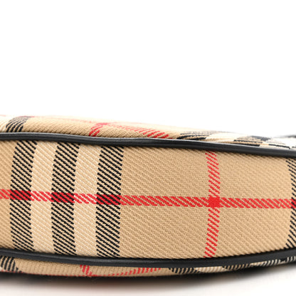 Burberry Vintage Check Calfskin Olympia Pouch Archive Beige 10 of 10