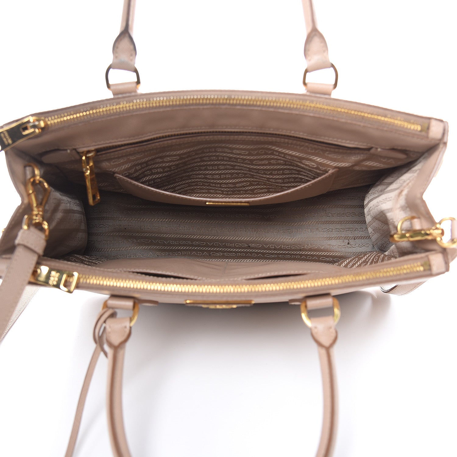 Prada Saffiano Medium Galleria Double Zip Tote Cammeo 5 of 18