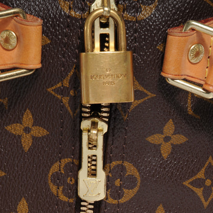 Louis Vuitton Monogram Speedy Bandouliere 35 9 of 9