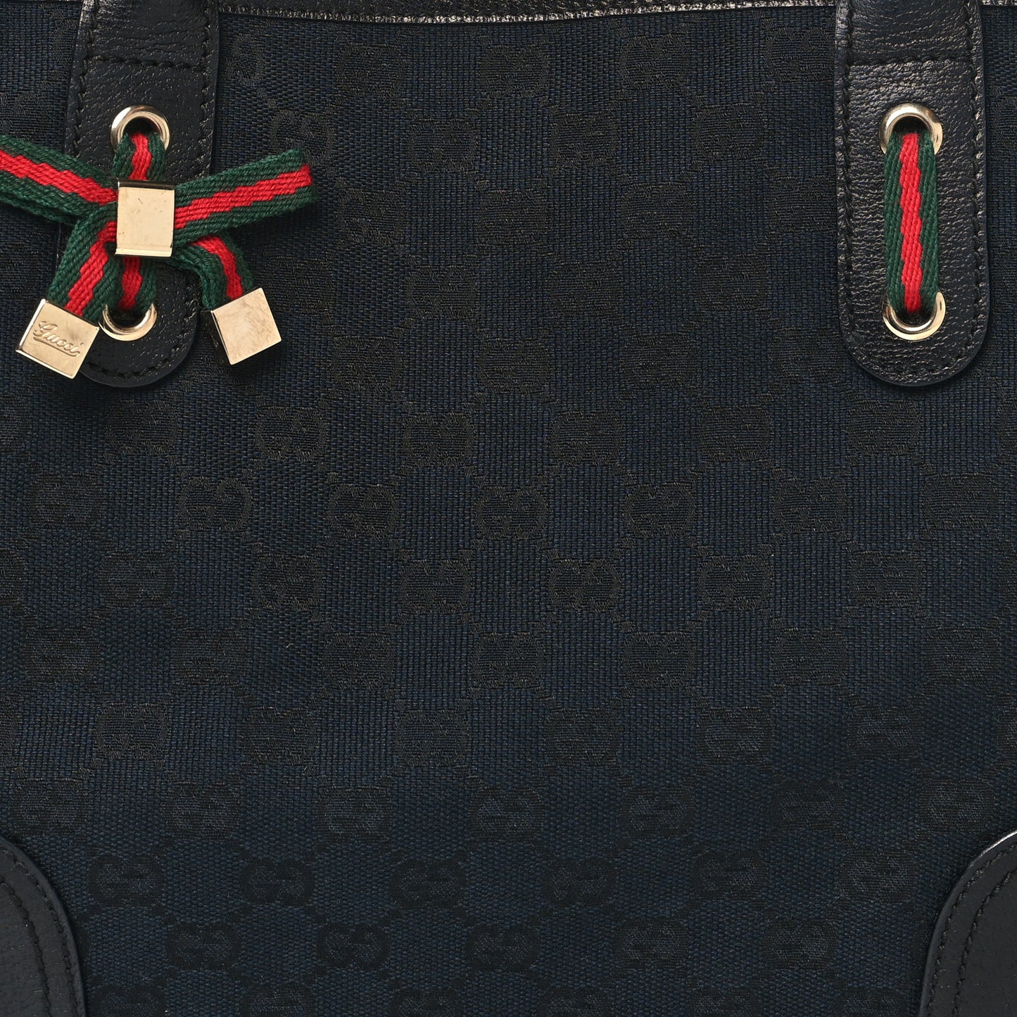 Monogram Medium Princy Tote Black