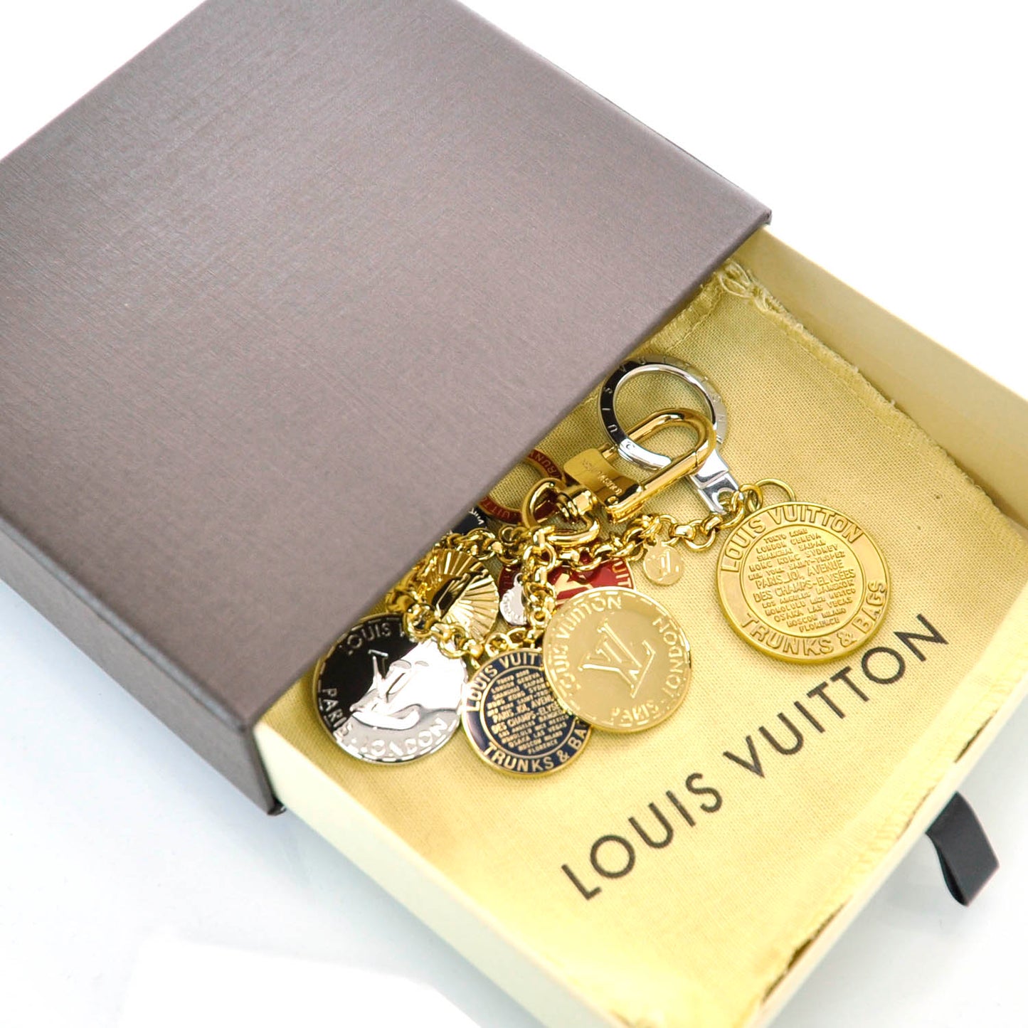 Trunks and Bags Chaine Bag Charm Multicolor
