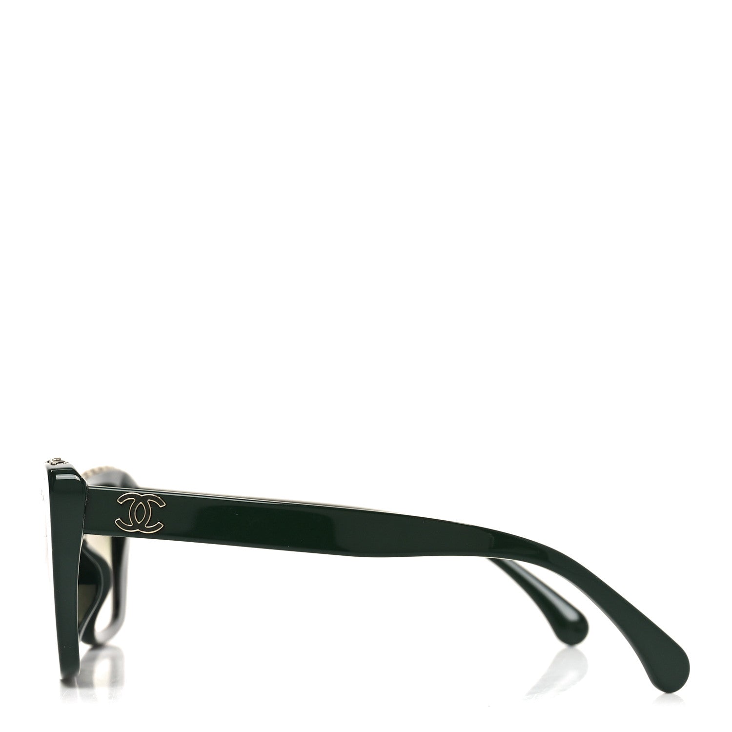 Chanel Acetate Butterfly Sunglasses 5540-A Green 3 of 7