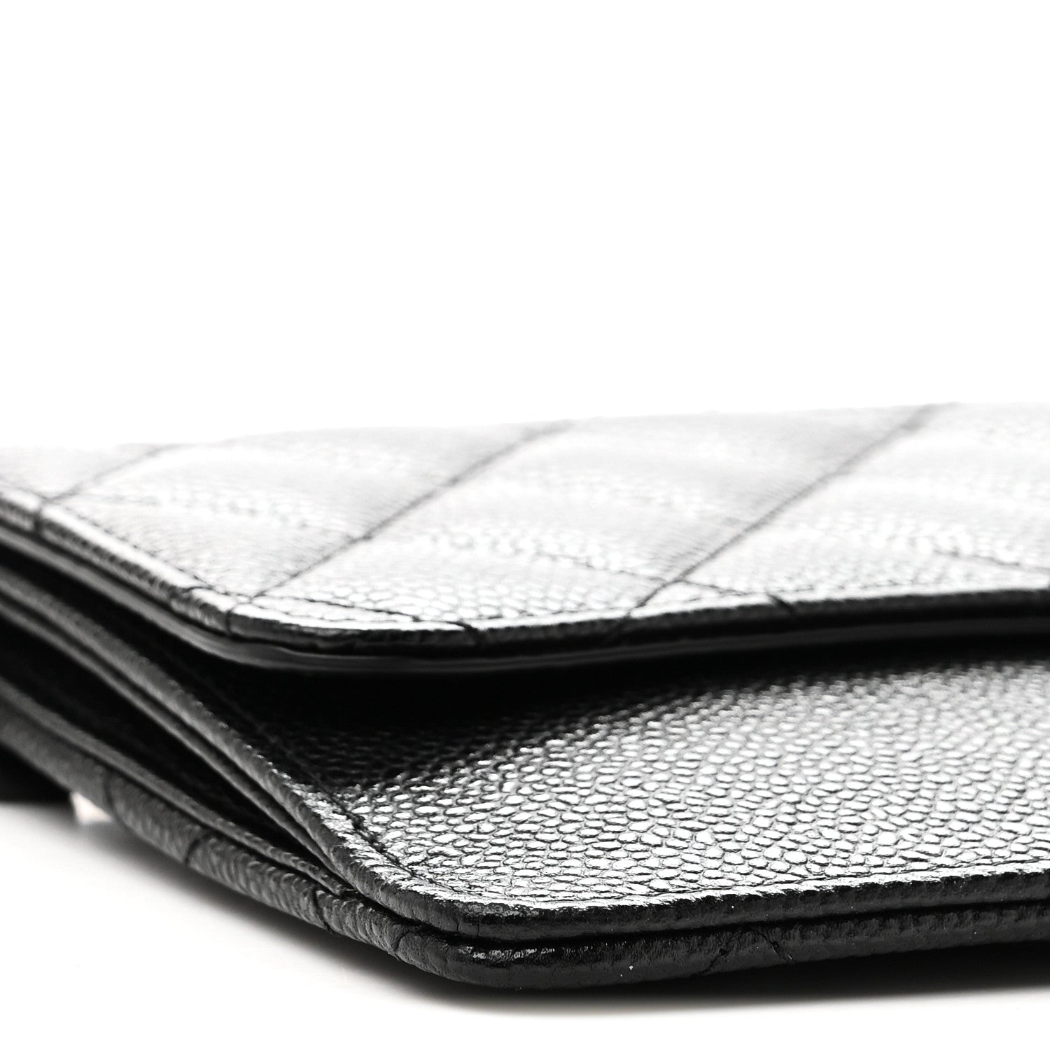 Chanel Caviar Quilted Classic Pouch With Handle Black 8 of 10