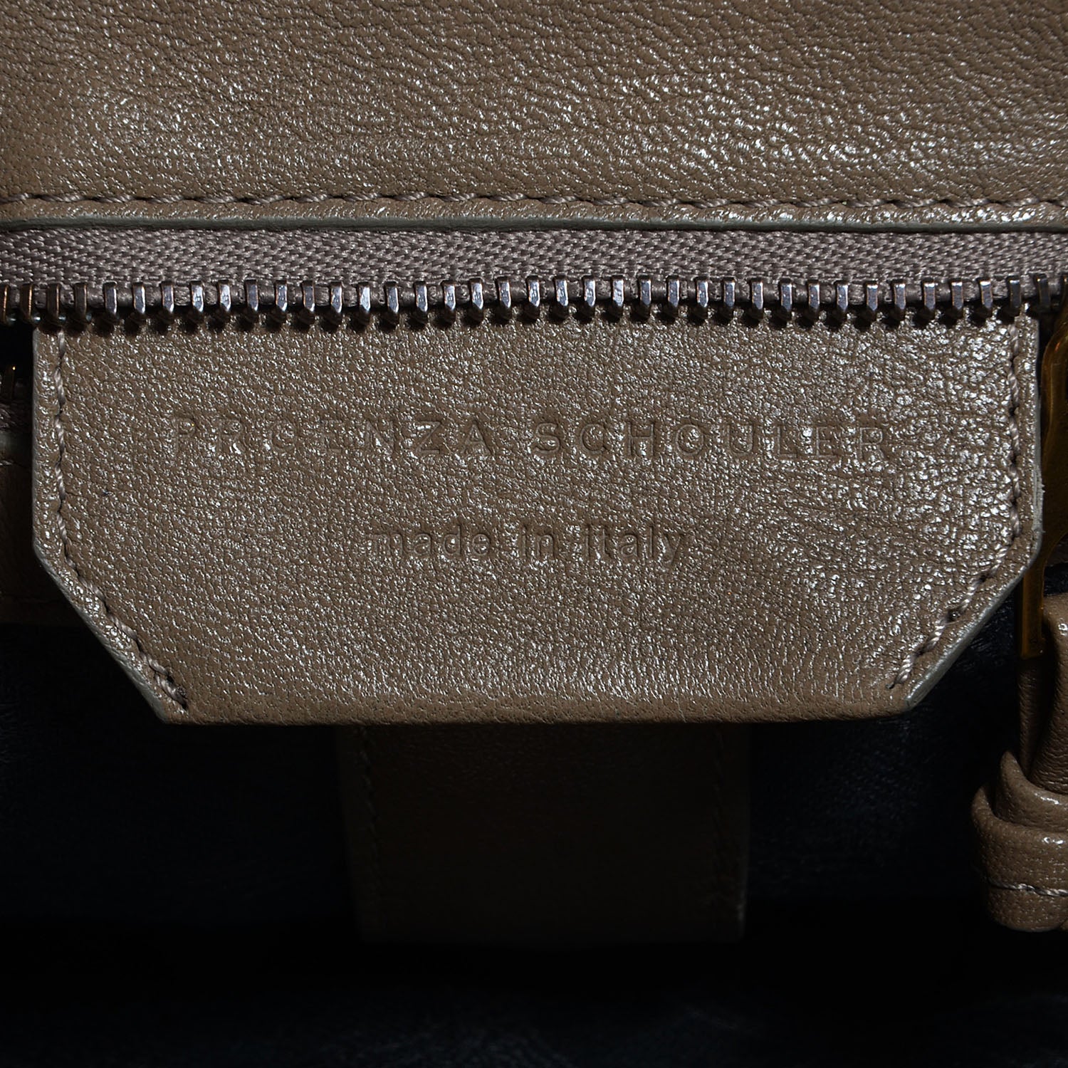 Proenza Schouler Lambskin PS1 Medium Satchel Smoke 11 of 14