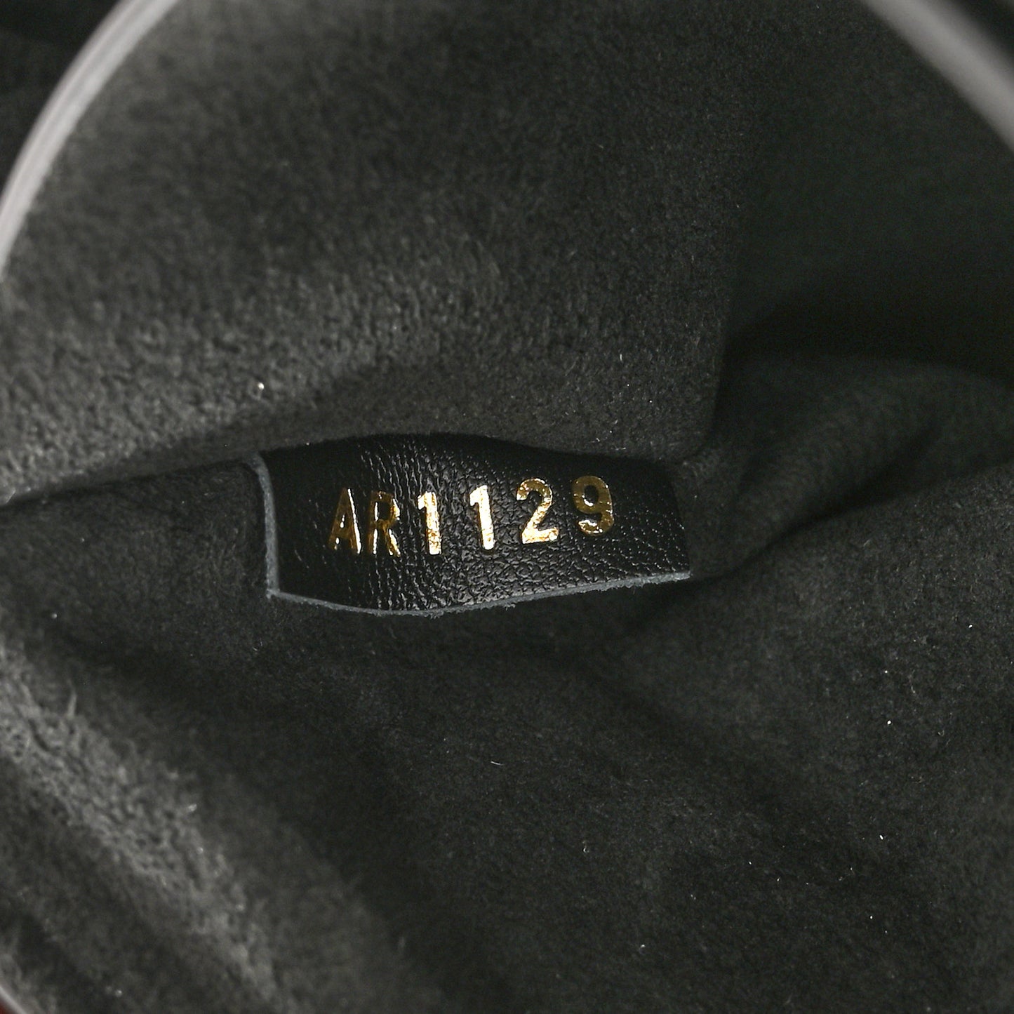 Calfskin Love Note Black