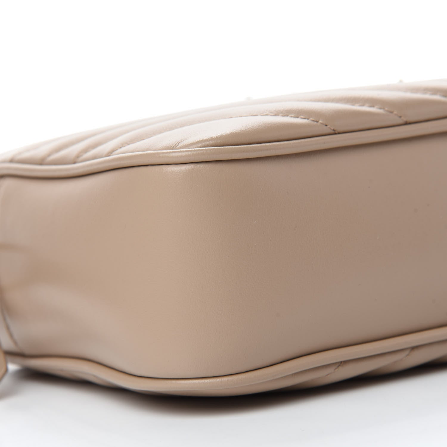 Saint Laurent Calfskin Matelasse Monogram Lou Camera Bag Nude Powder 6 of 10