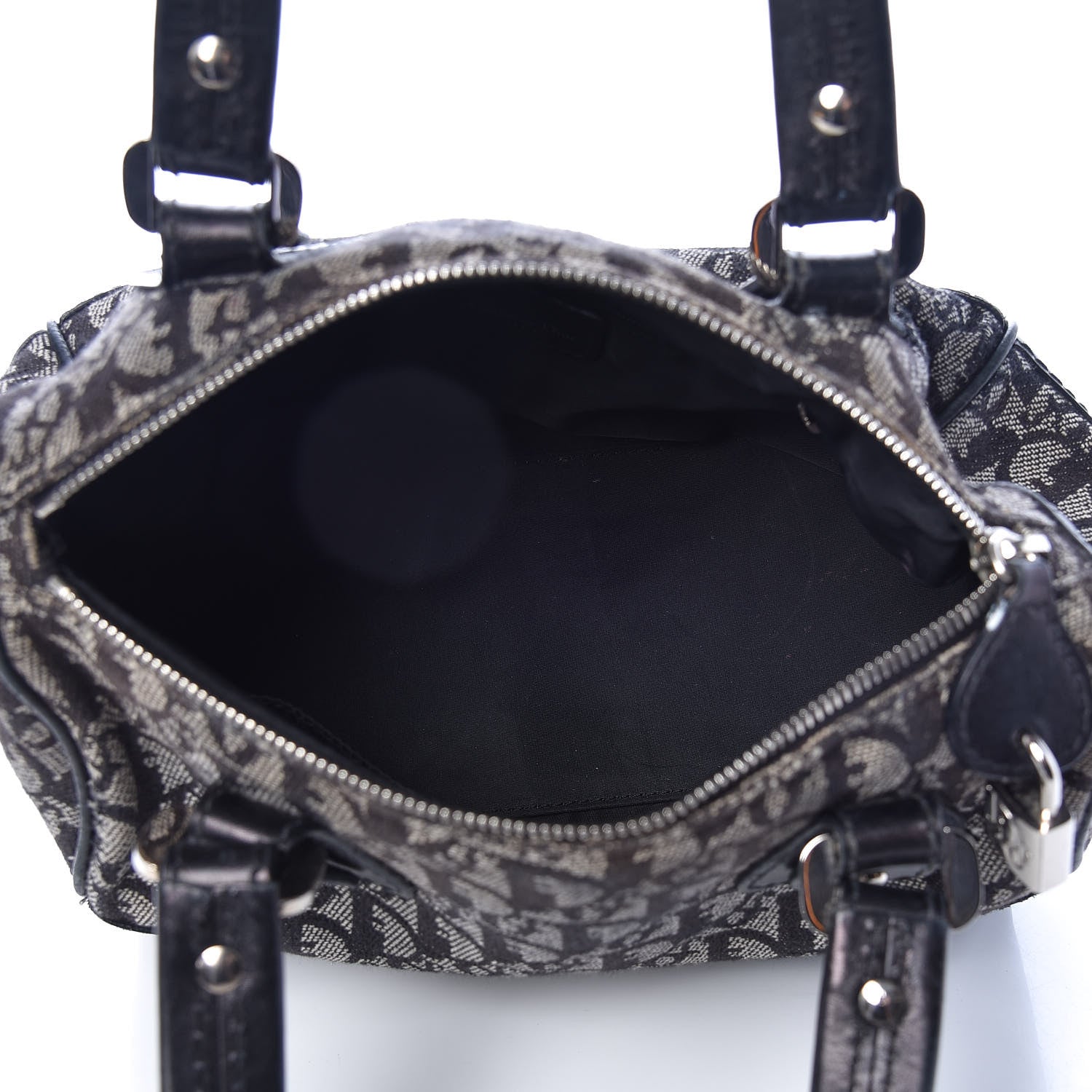 Christian Dior Monogram Boston Black 5 of 21
