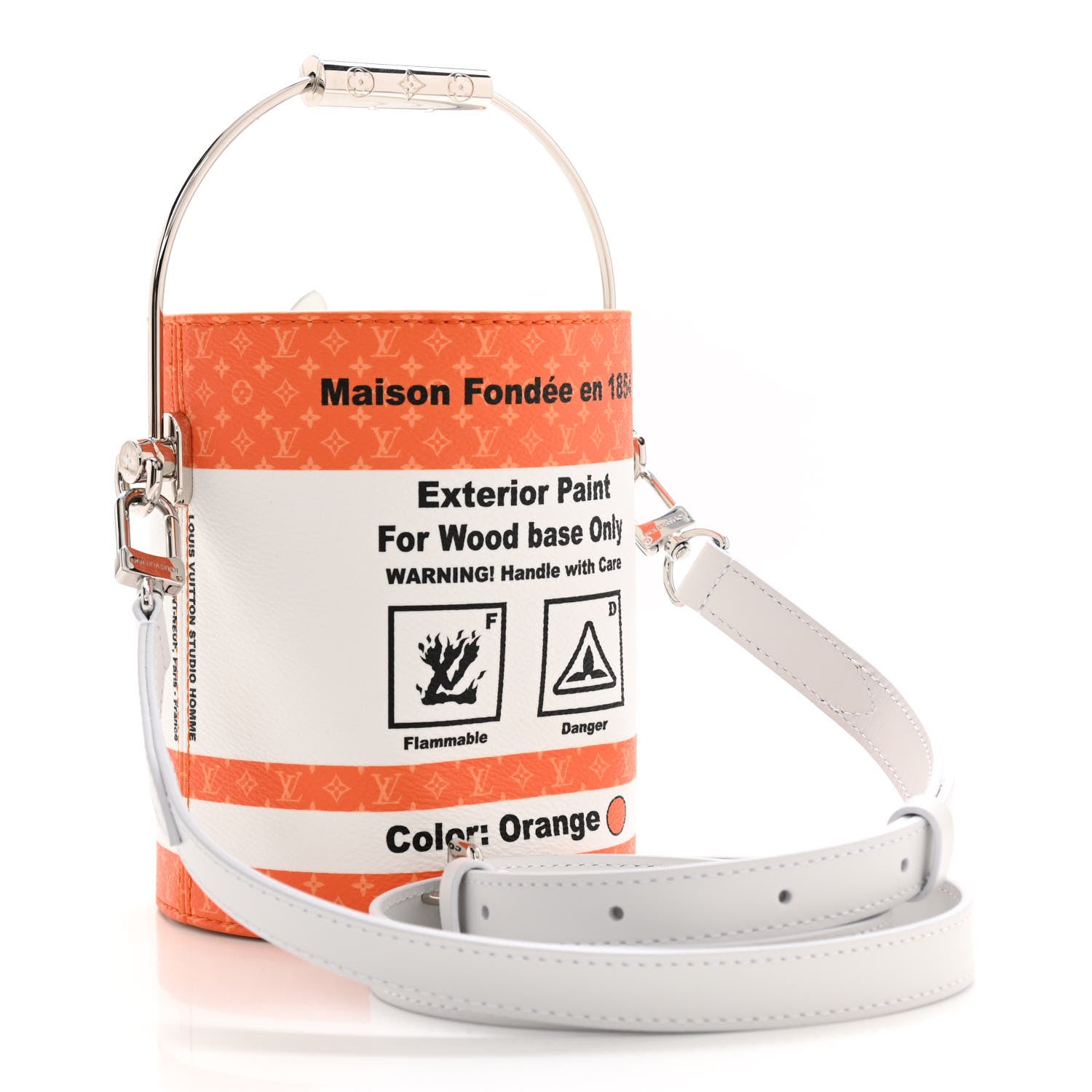 Louis Vuitton Monogram LV Paint Can Orange 3 of 7