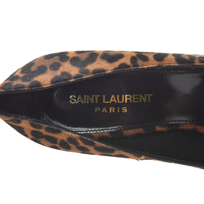 Saint Laurent Calf Hair Leopard Print Opyum 110 Pumps 37.5 Brown 6 of 8