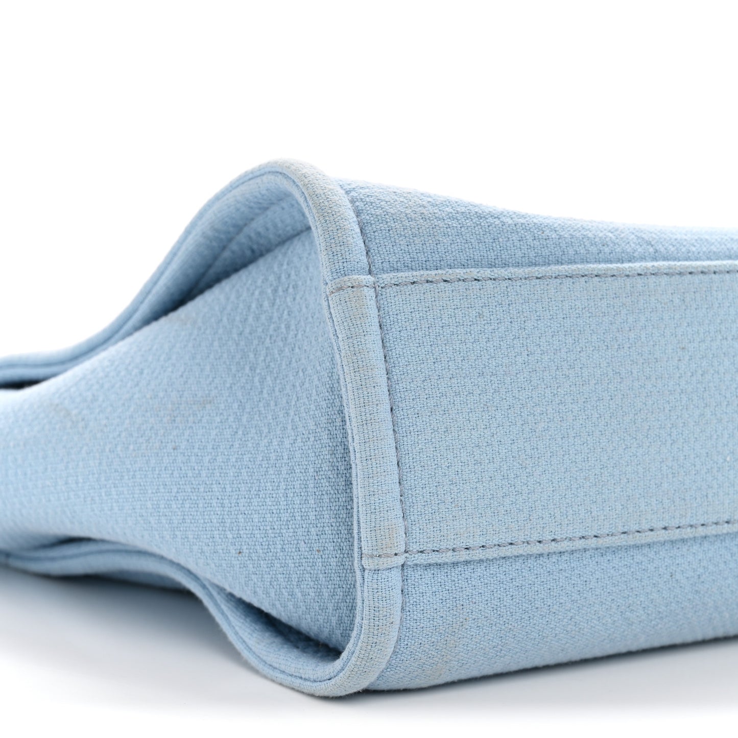 Mixed Fibers Small Deauville Tote Light Blue
