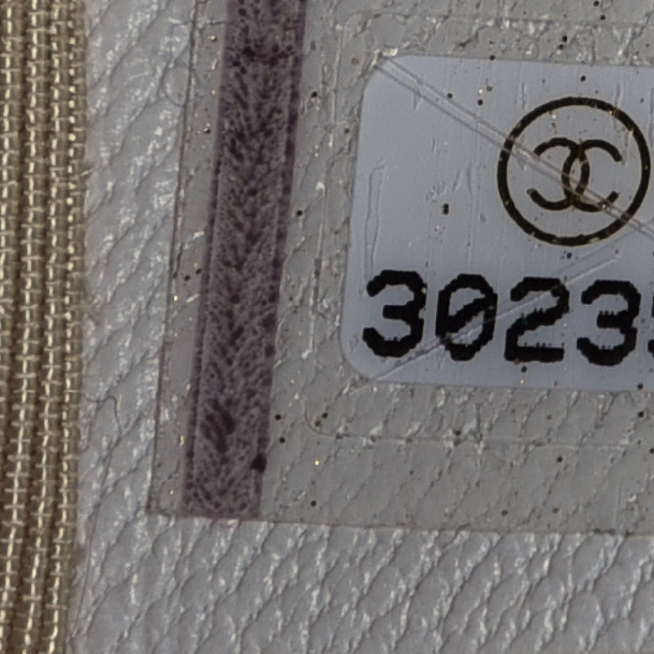 Lambskin Quilted Large Chanel 19 Flap White
