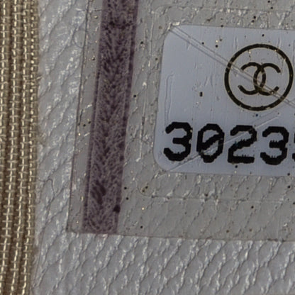Chanel Lambskin Quilted Large Chanel 19 Flap White 5 of 5