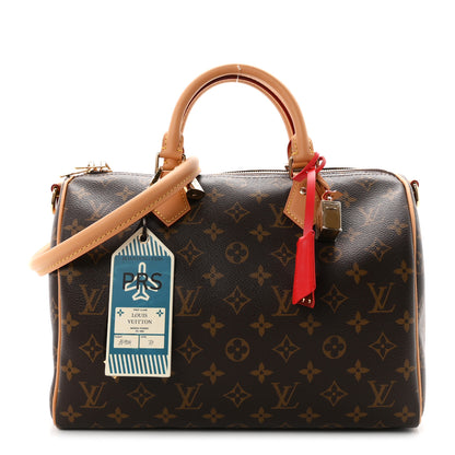 Louis Vuitton Monogram Speedy Soft 30 Crafty Red 1 of 10