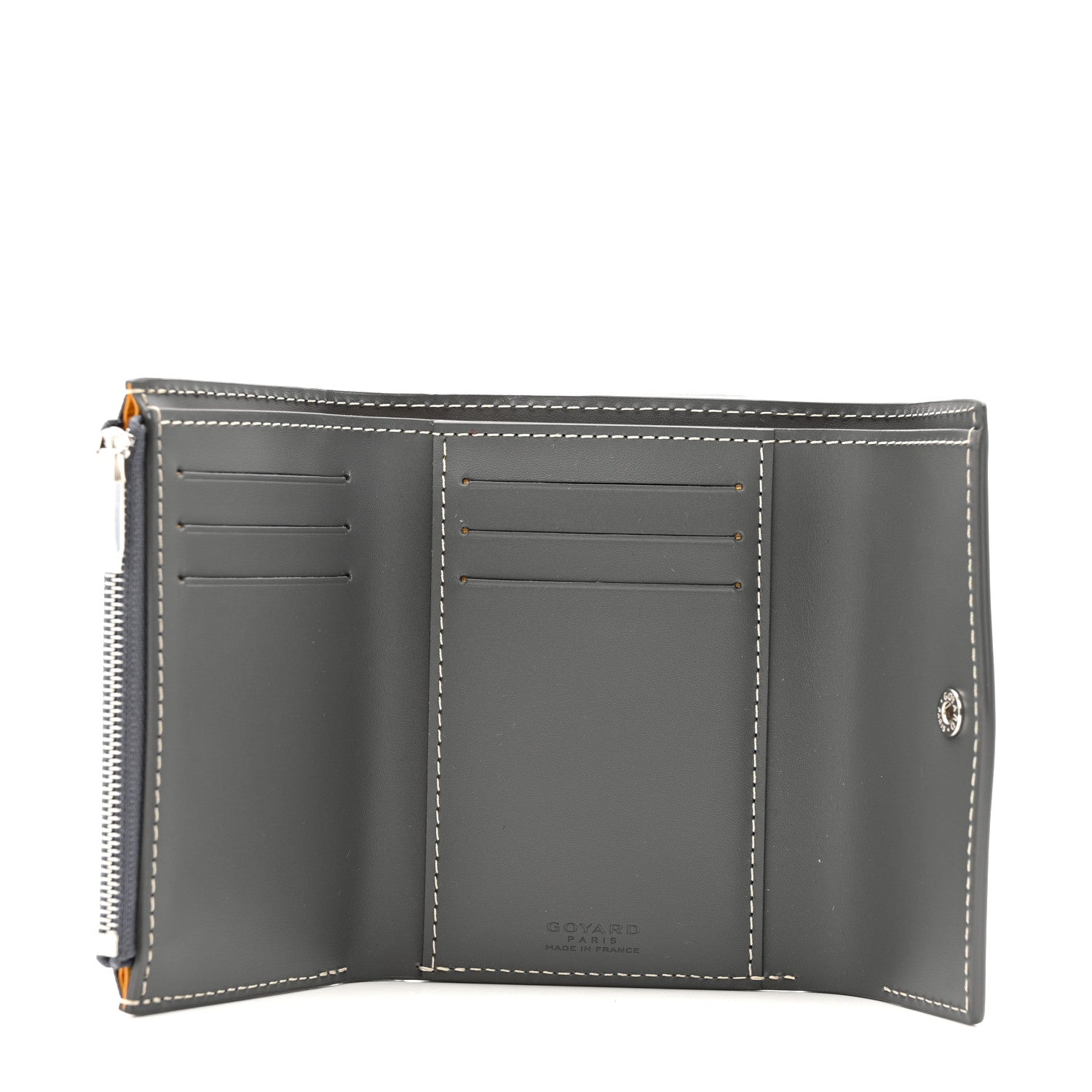 Goyard Goyardine Saint-Gabriel Compact Wallet Grey 5 of 10