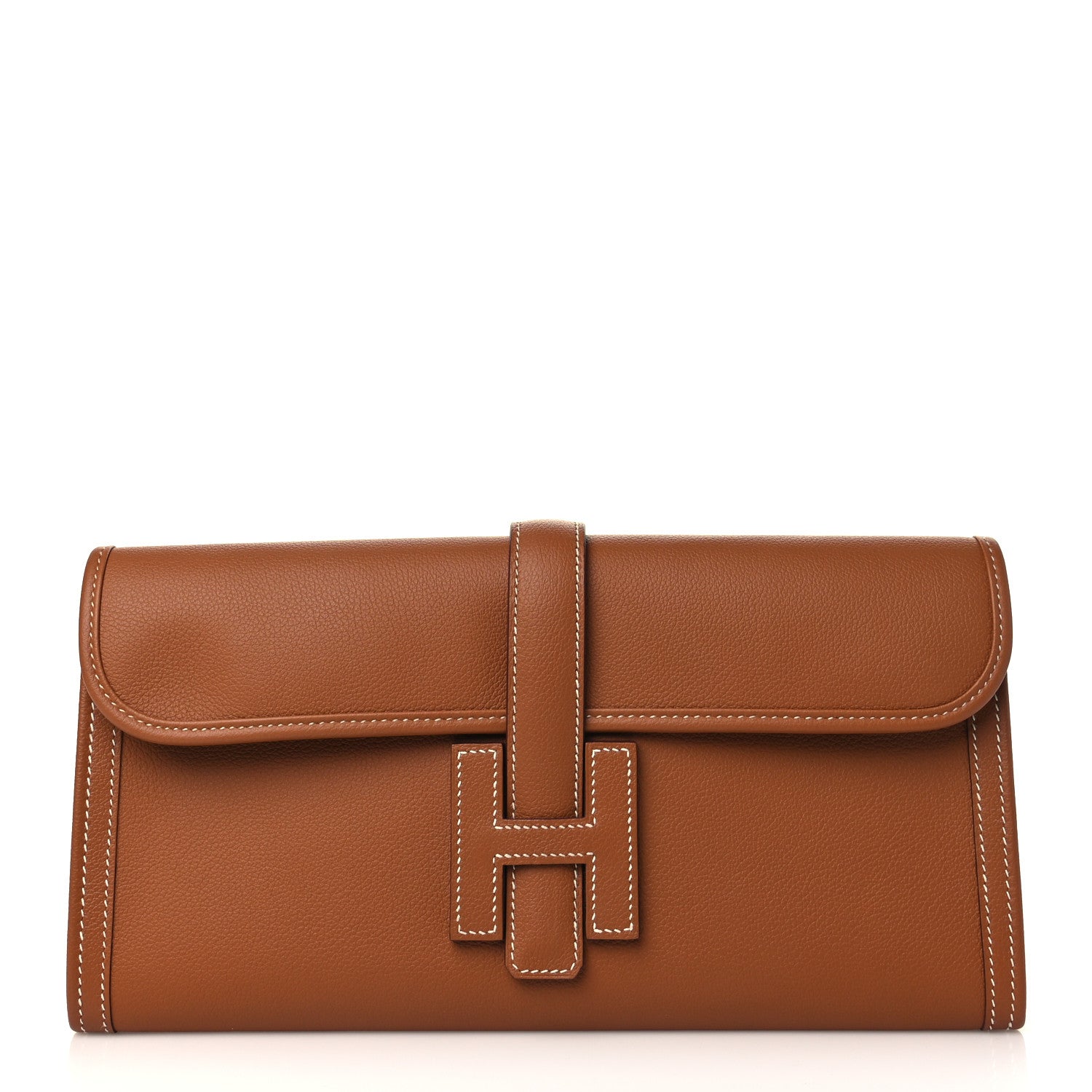 Hermes Evercolor Jige Elan 29 Clutch Gold 1 of 7