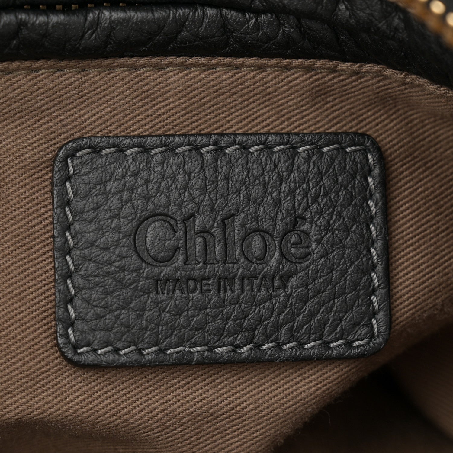 Chloe Calfskin Medium Marcie Satchel Black 6 of 13