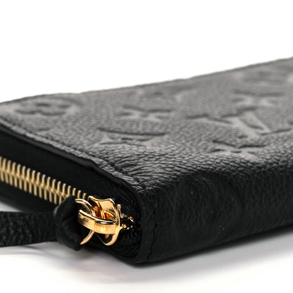 Louis Vuitton Empreinte Clemence Wallet Black 7 of 8