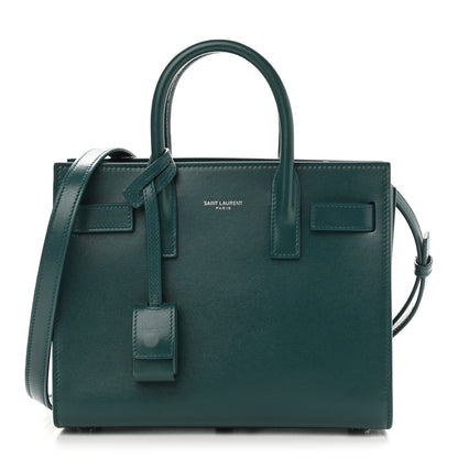 Saint Laurent Calfskin Nano Sac De Jour Sea Turquoise 1 of 9