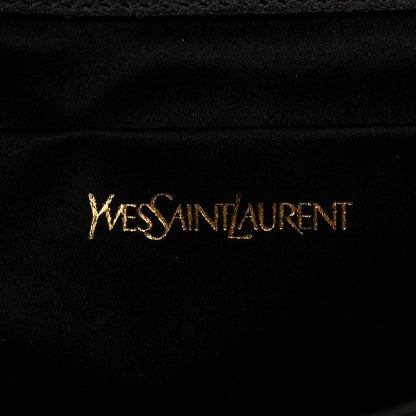 Saint Laurent Lizard Calfskin Embossed Classic Y Ligne Clutch Gray 6 of 6