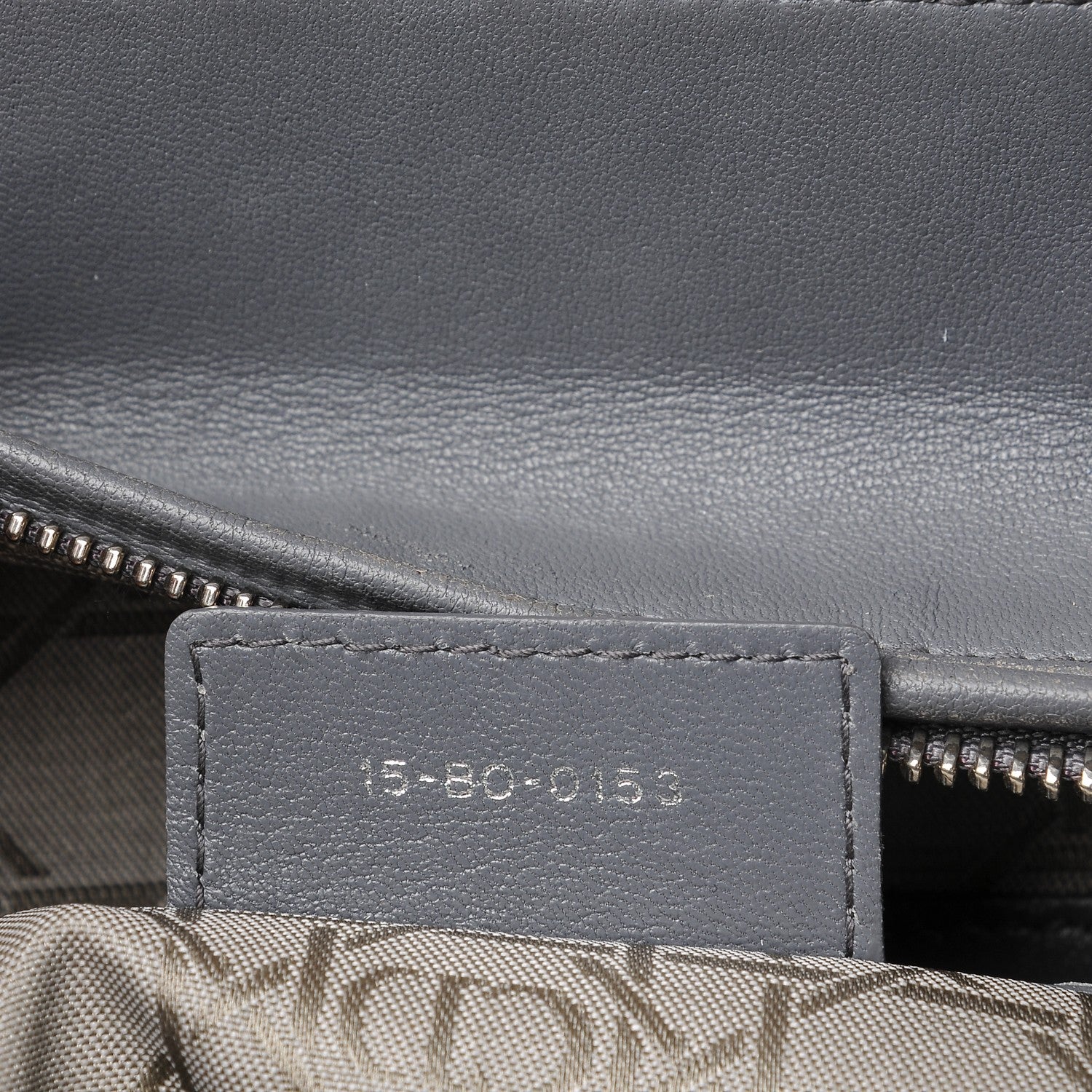 Christian Dior Lambskin Cannage Large Lady Dior Grey 7 of 20
