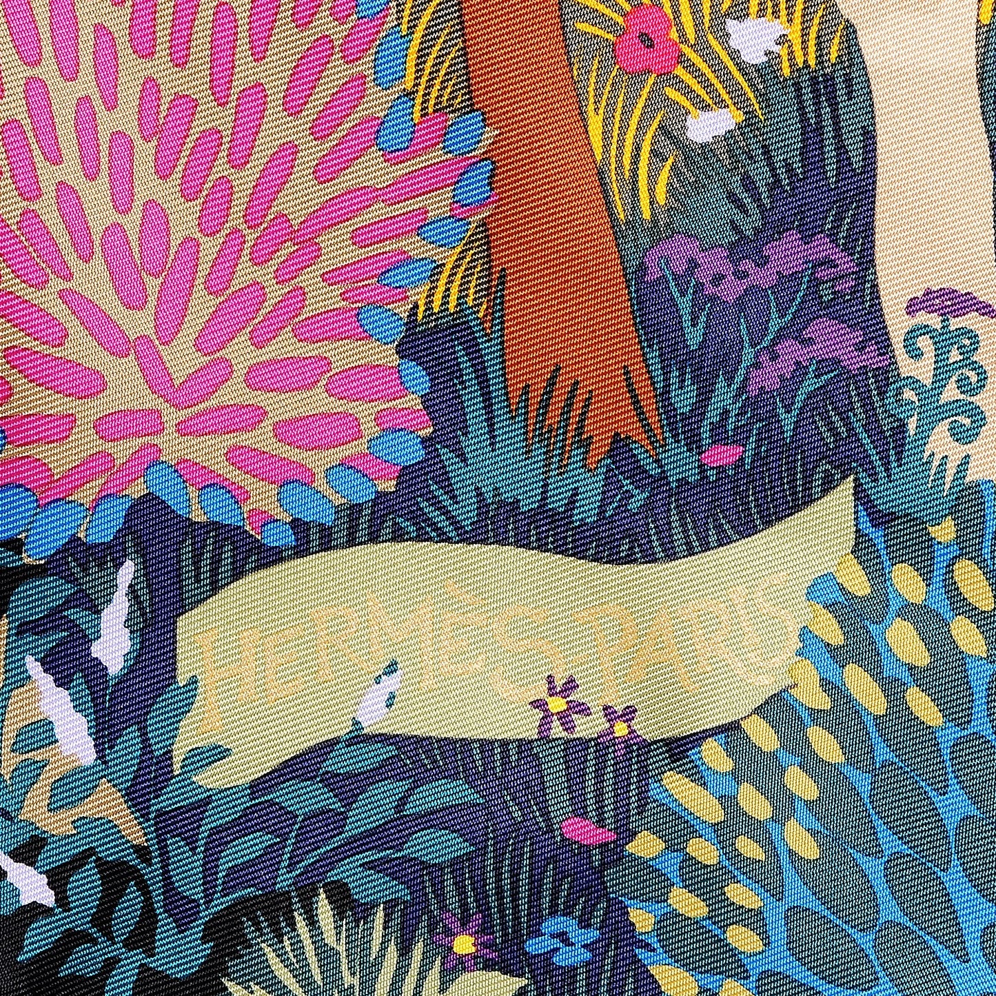 Silk Dans Un Jardin Anglais Scarf 90