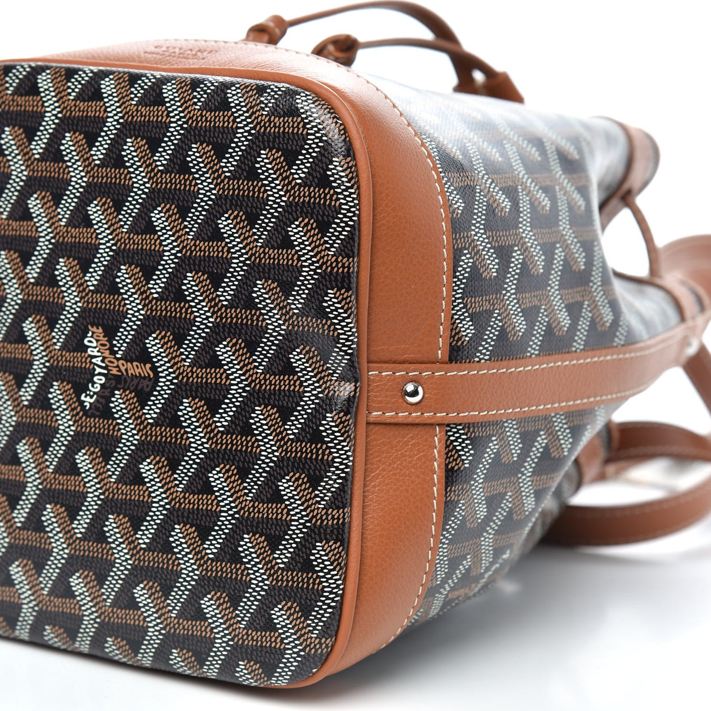 Goyardine Petit Flot Black Gold