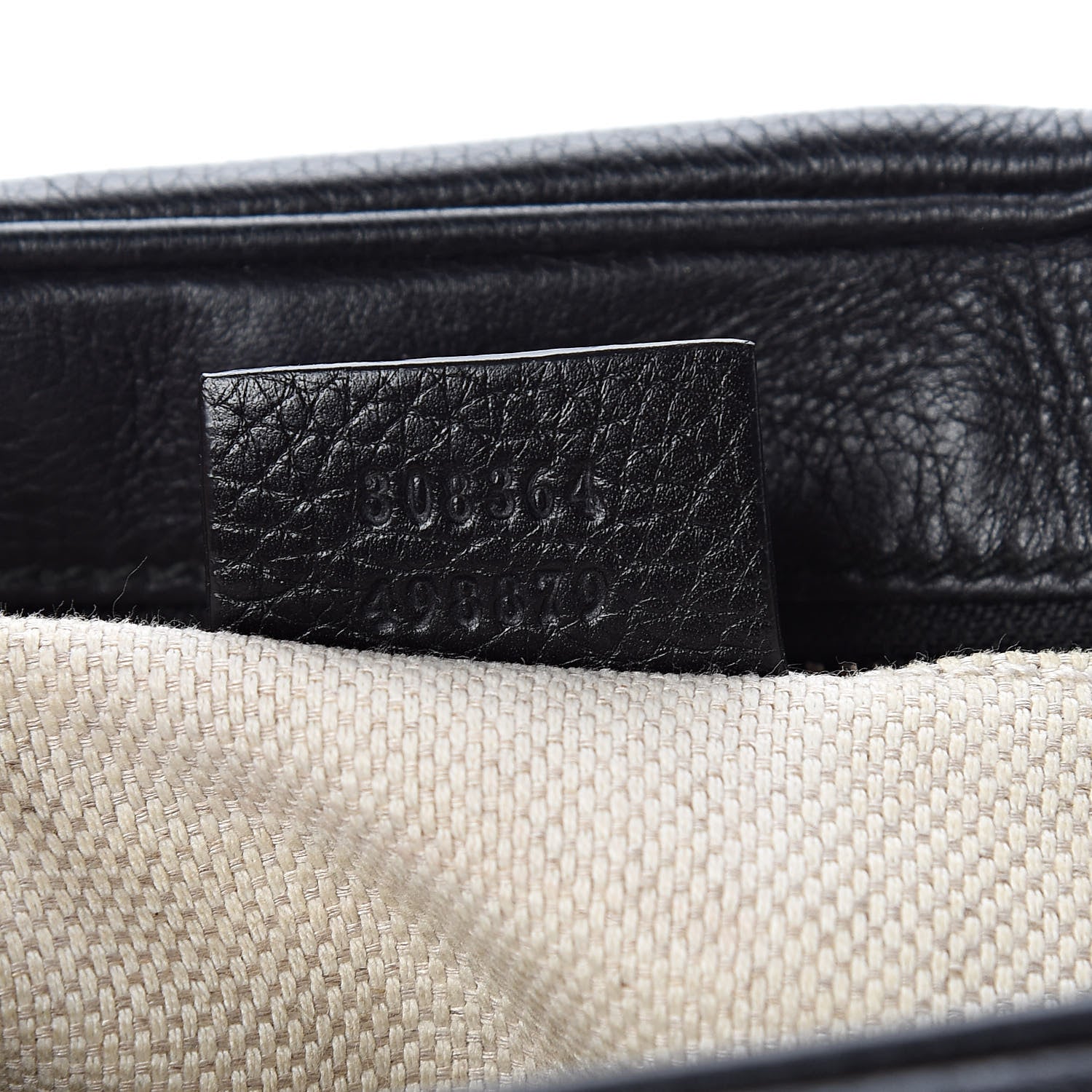 Gucci Pebbled Calfskin Small Soho Disco Bag Black 7 of 10