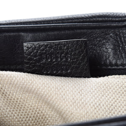 Gucci Pebbled Calfskin Small Soho Disco Bag Black 7 of 10