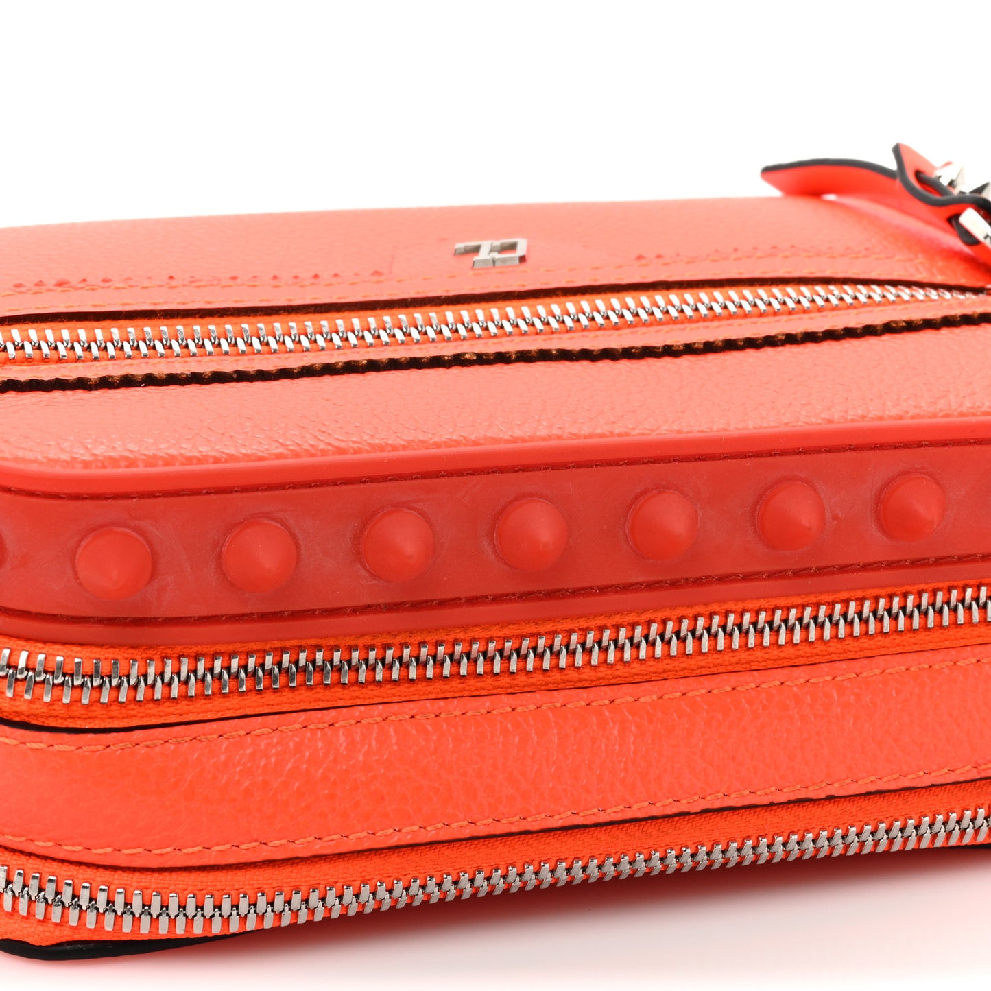 Empire Calfskin Gomme Spikes Loubitown Sunrise