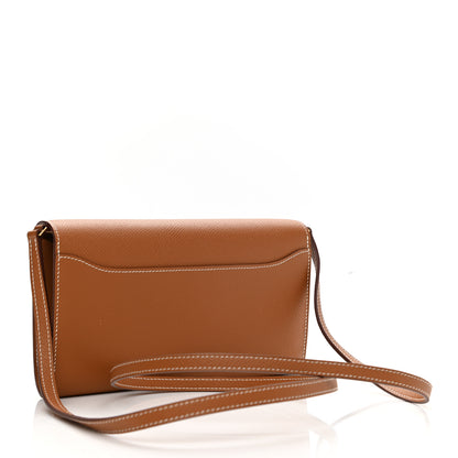 Hermes Epsom Constance Long Wallet To Go Gold 3 of 10
