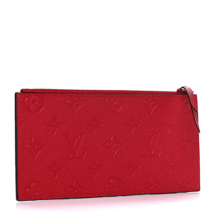 Louis Vuitton Empreinte Felicie Chain Wallet Zippered Insert Cherry 3 of 8