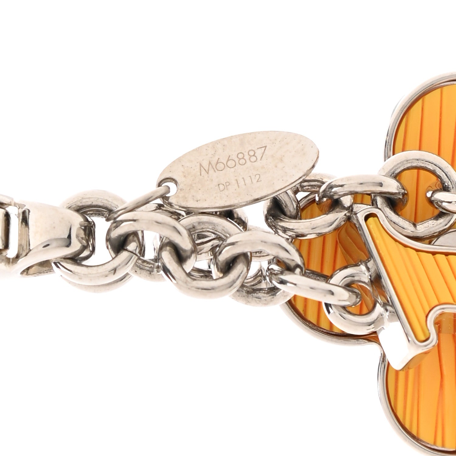 Louis Vuitton Electric Epi Fleur d'Epi Bag Charm Yellow 4 of 5