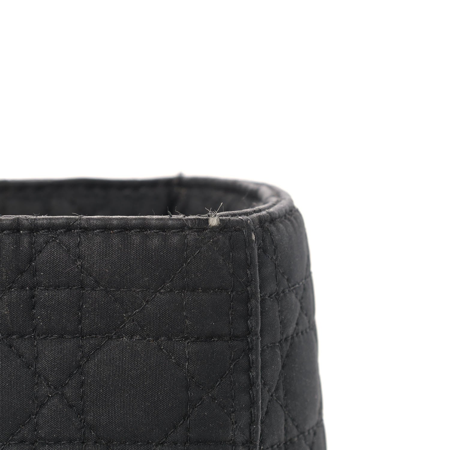 Christian Dior Nylon Cannage Large Lady Dior Black 14 of 15