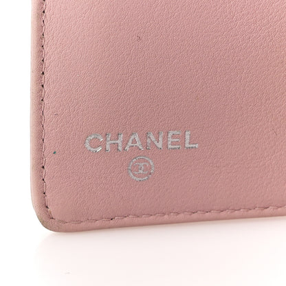 Chanel Caviar Timeless CC Yen Wallet Pink 6 of 8