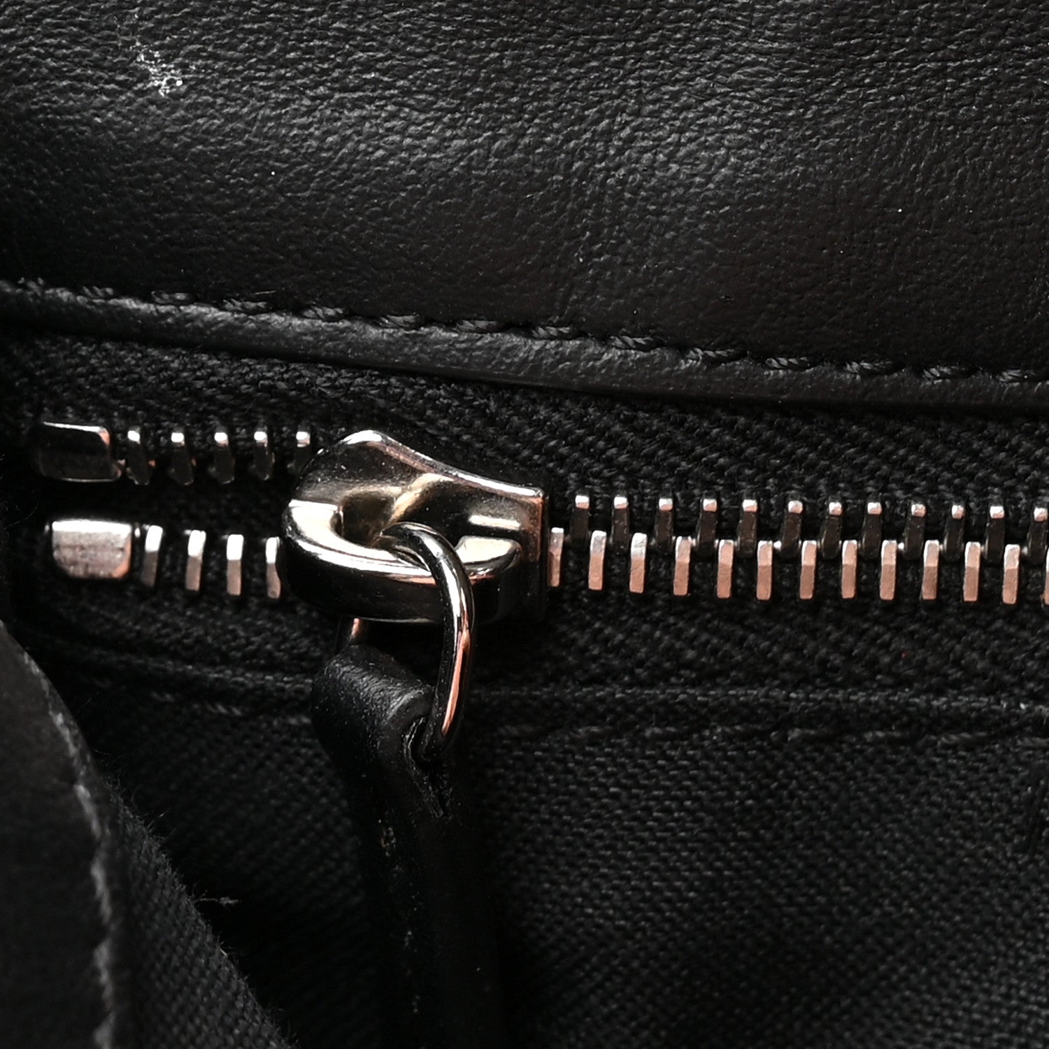 Fendi Recycled Nylon Vitello Grace Light Pequin Baguette Belt Pouch Black 12 of 12