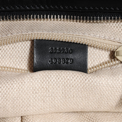 Gucci Monogram Canvas Messenger Bag Black 7 of 7