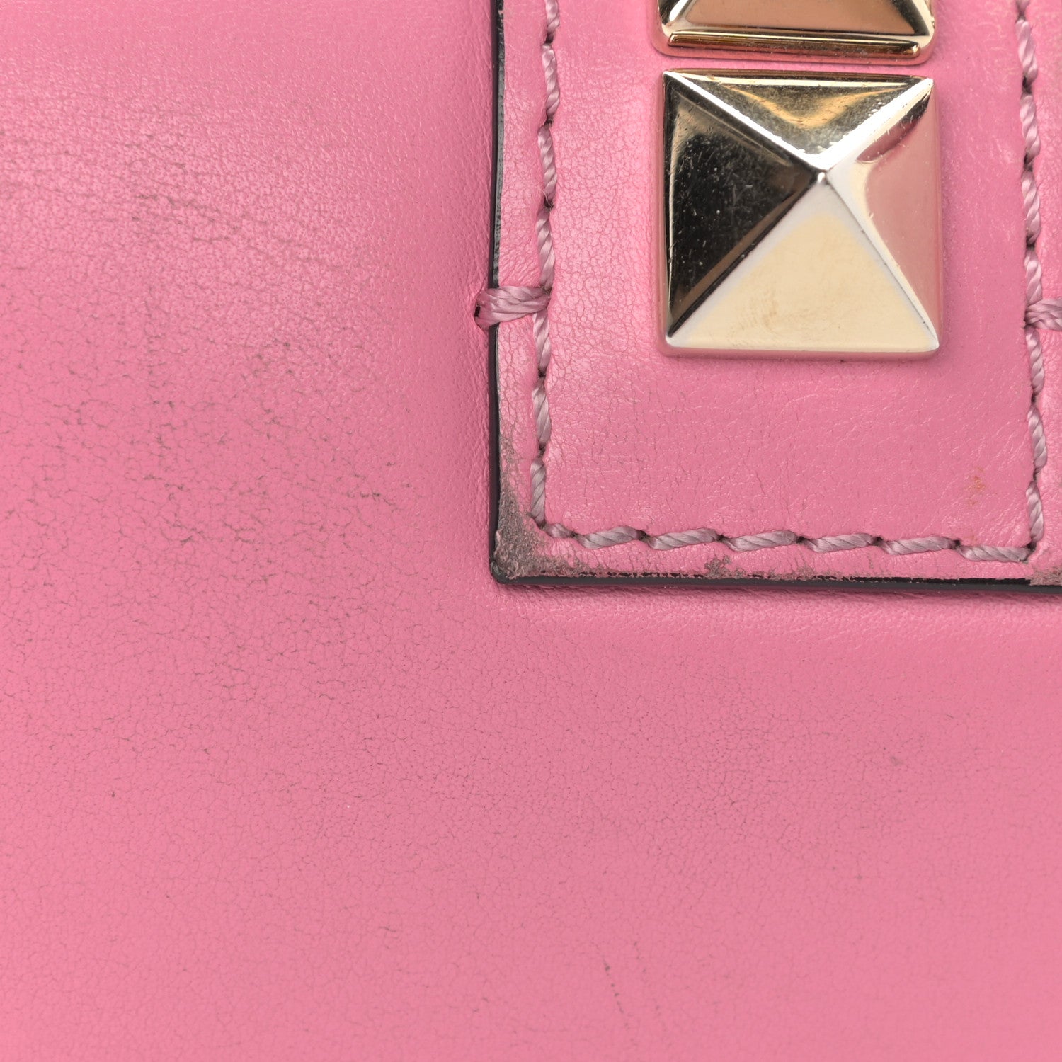 Valentino Garavani Vitello Mini Glam Lock Rockstud Flap Ninphea 39 of 39