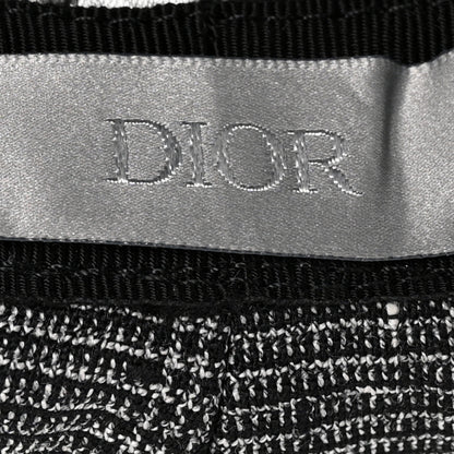 Christian Dior Wool Blend Prince of Whales Cap M Grey 8 of 9