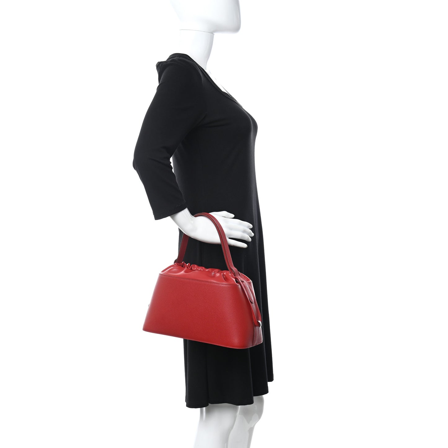 Epsom Top Handle Bag Rouge Casaque