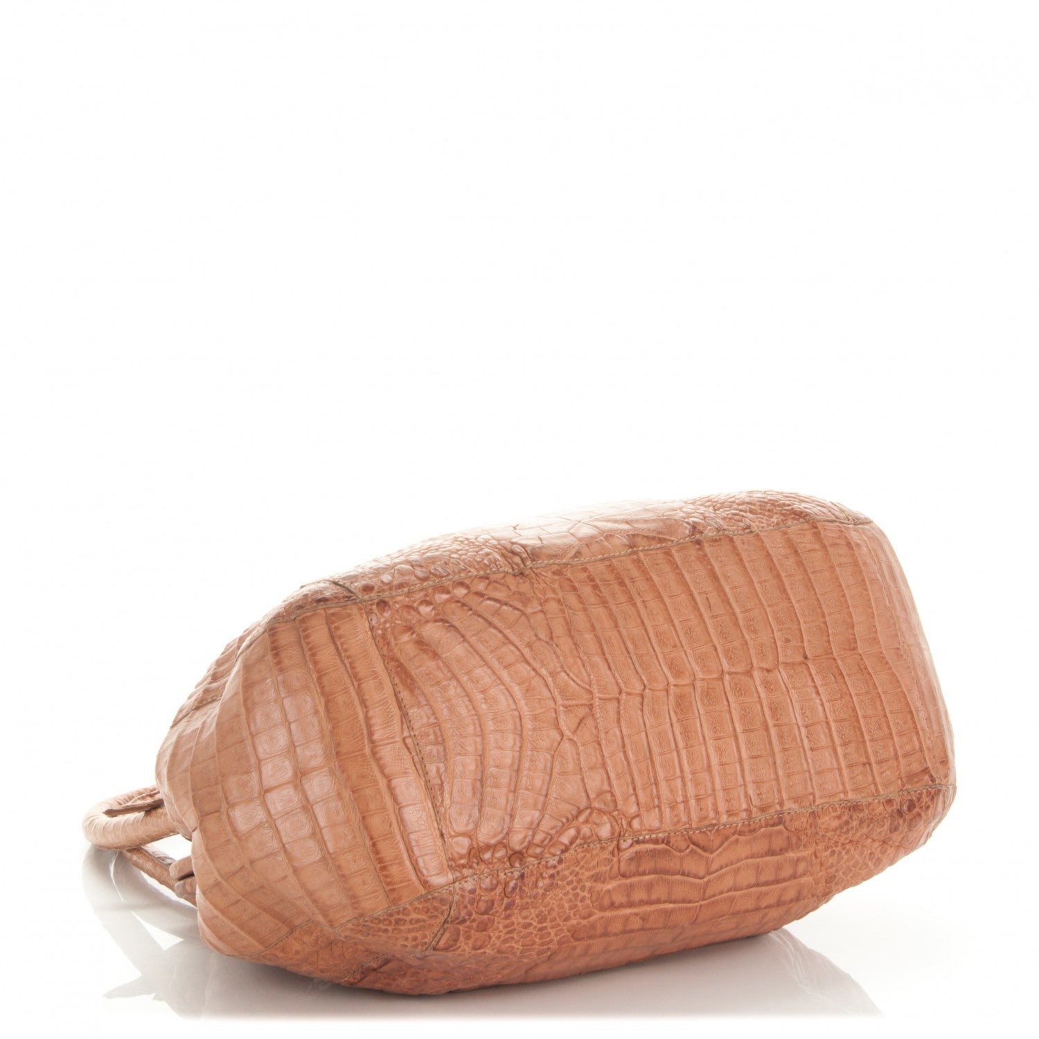 Nancy Gonzalez Crocodile Leaf Frame Bag Brown 4 of 8