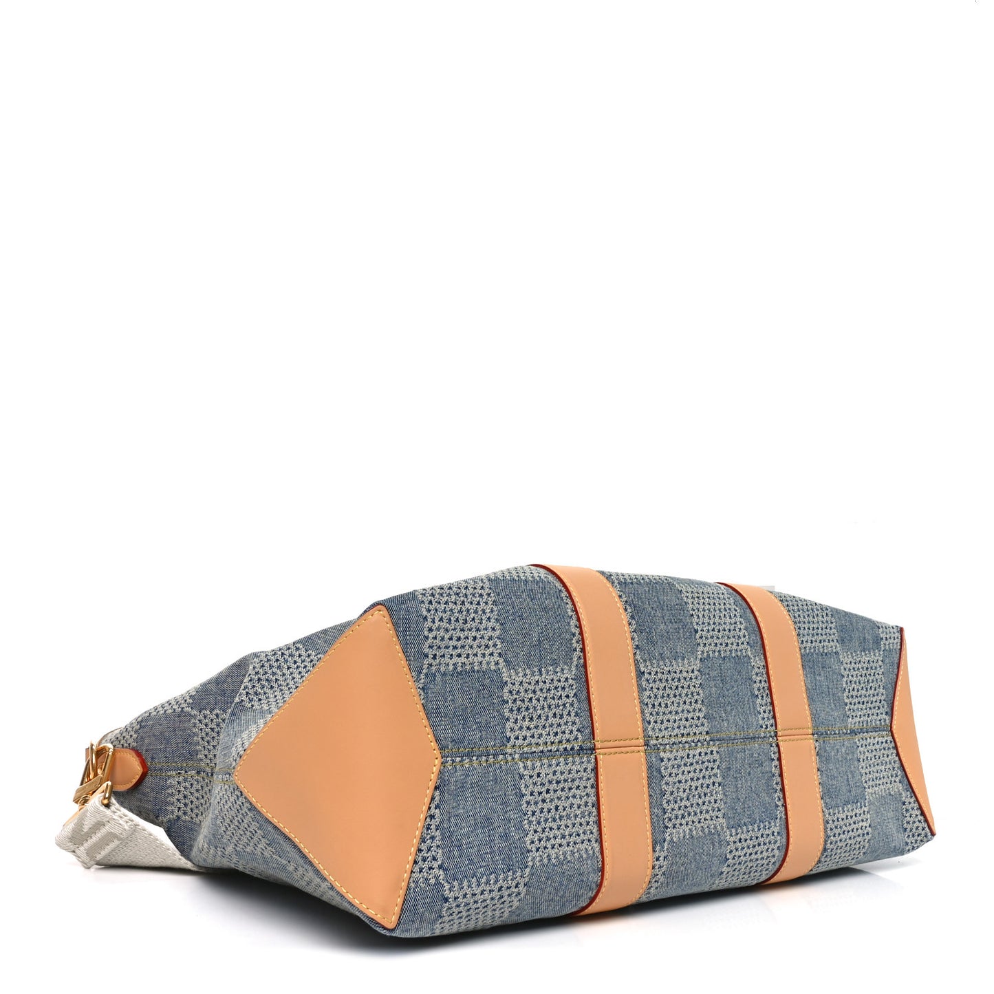 Damier Denim 3D Weekend Tote Bleu