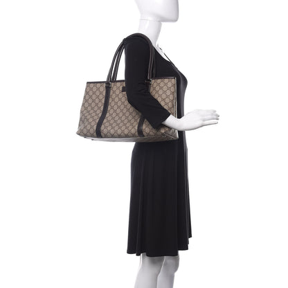 Gucci GG Plus Monogram Medium Joy Tote Dark Brown 2 of 15