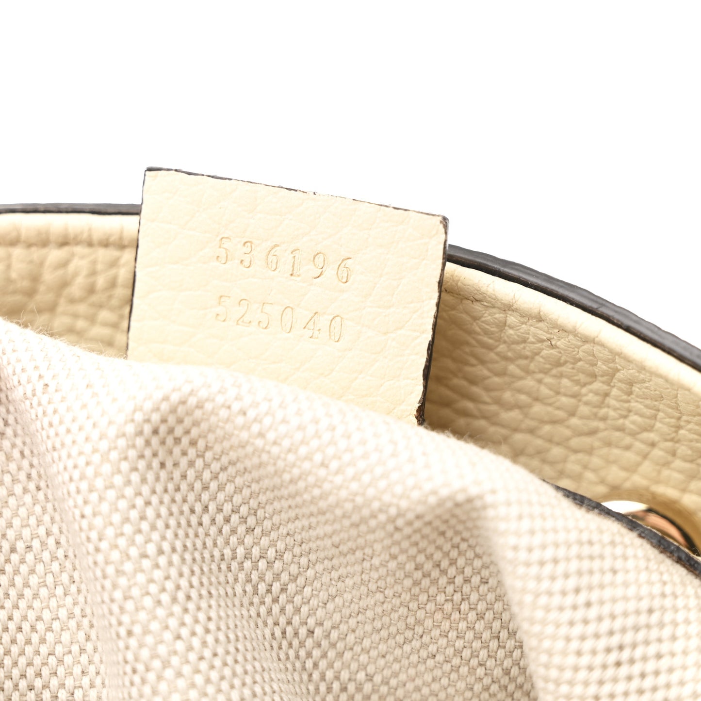 Pebbled Calfskin Medium Soho Chain Shoulder Bag Off White