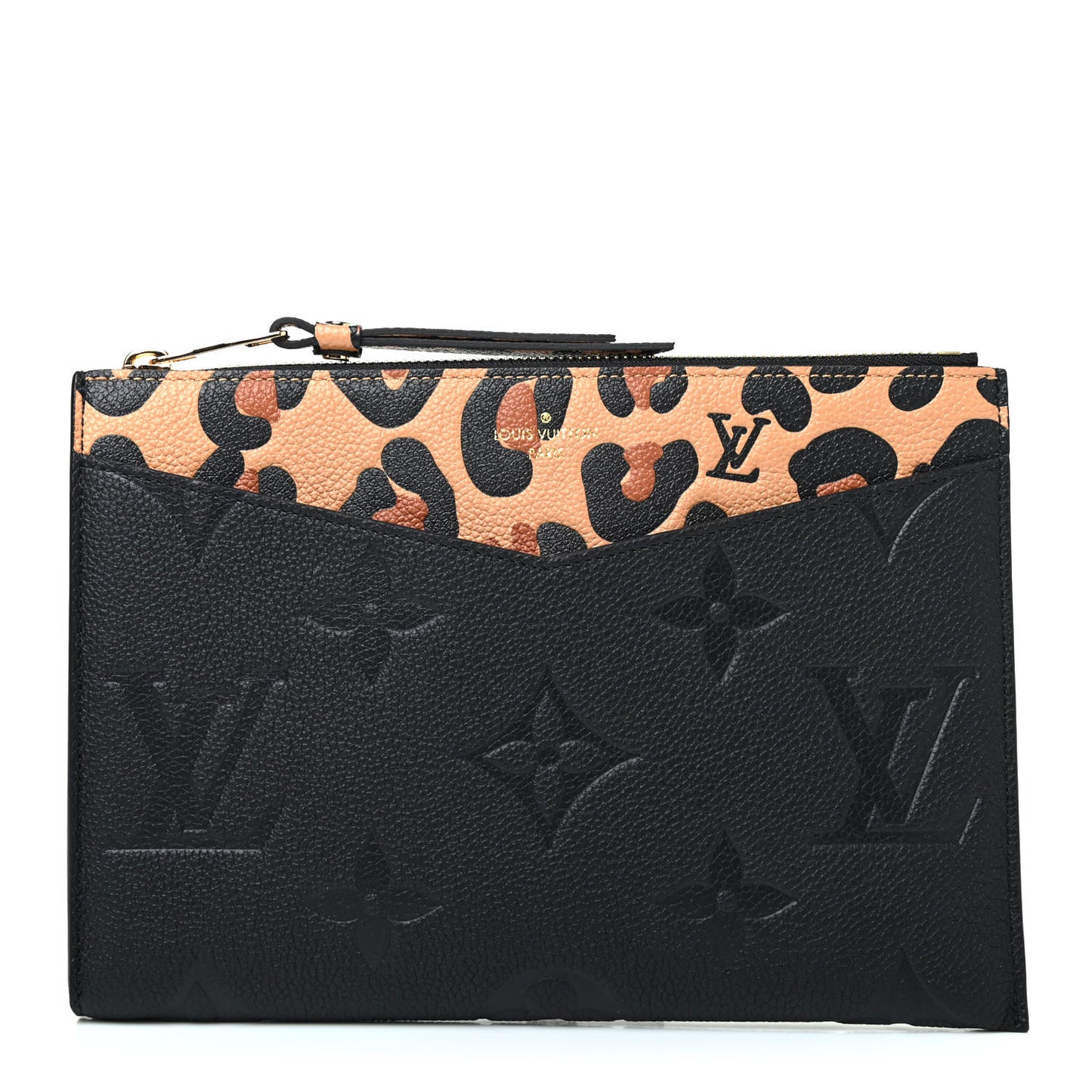 Empreinte Monogram Giant Wild at Heart Pochette Melanie MM Black
