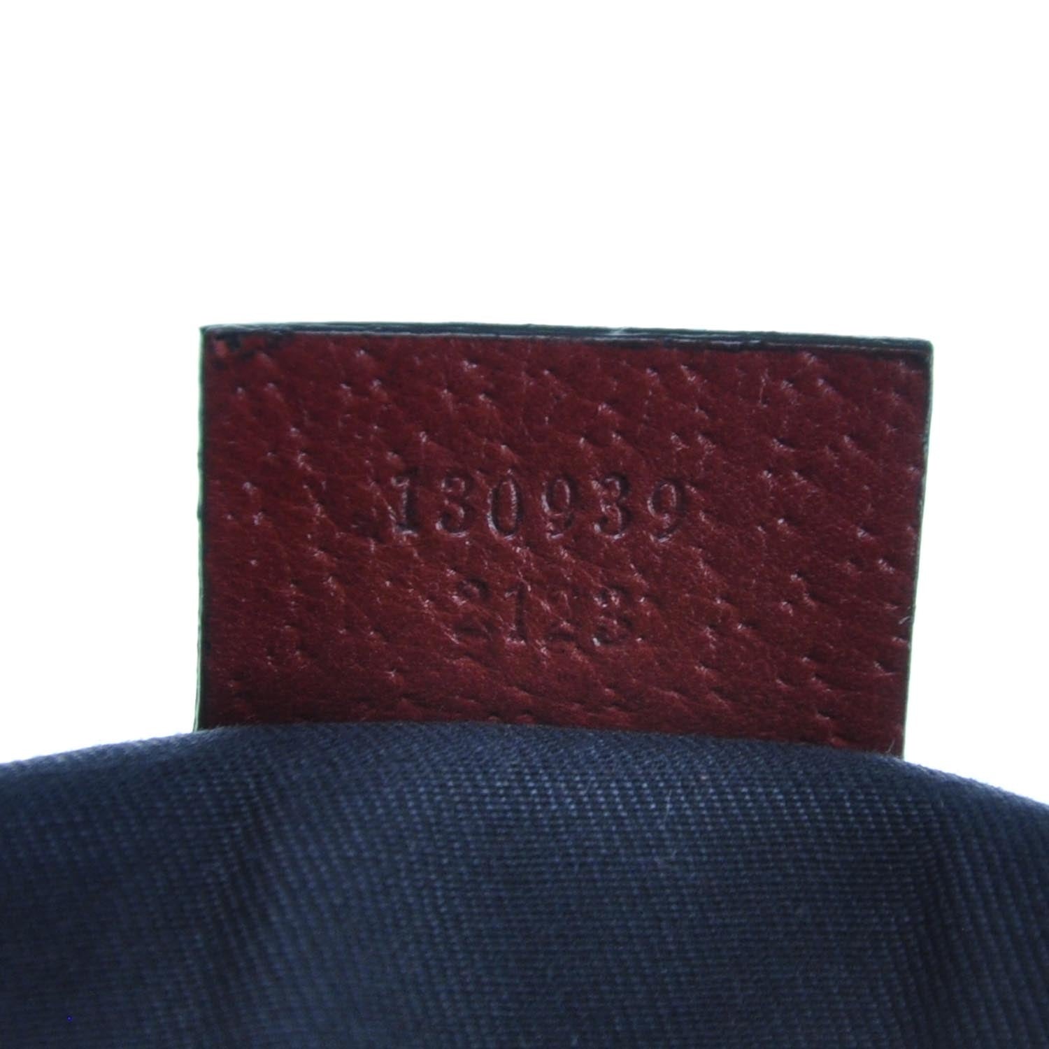 Gucci Guccissima Small Abbey Handbag Red 10 of 10