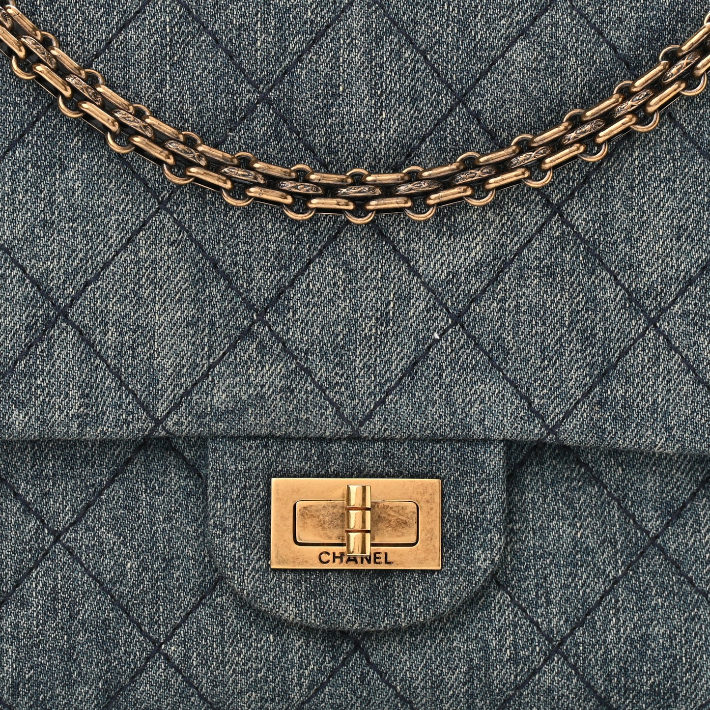 Denim Quilted 2.55 Reissue 226 Flap