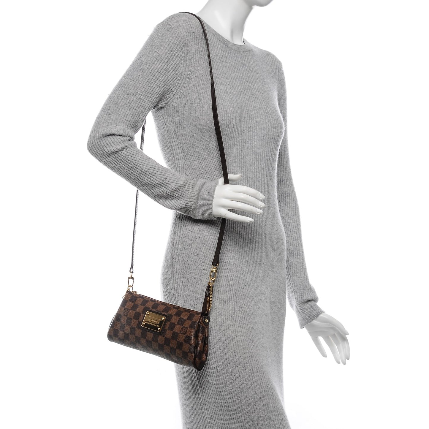 Damier Ebene Eva Clutch
