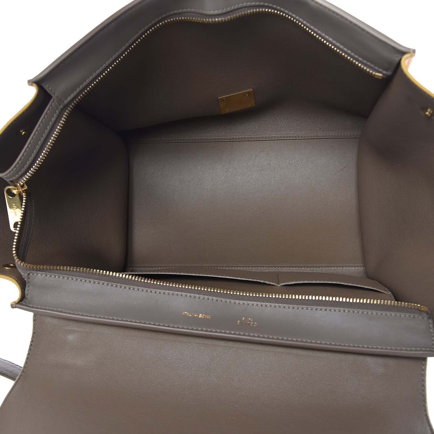 Celine Smooth Calfskin Medium Tri-Color Trapeze Butter 6 of 13