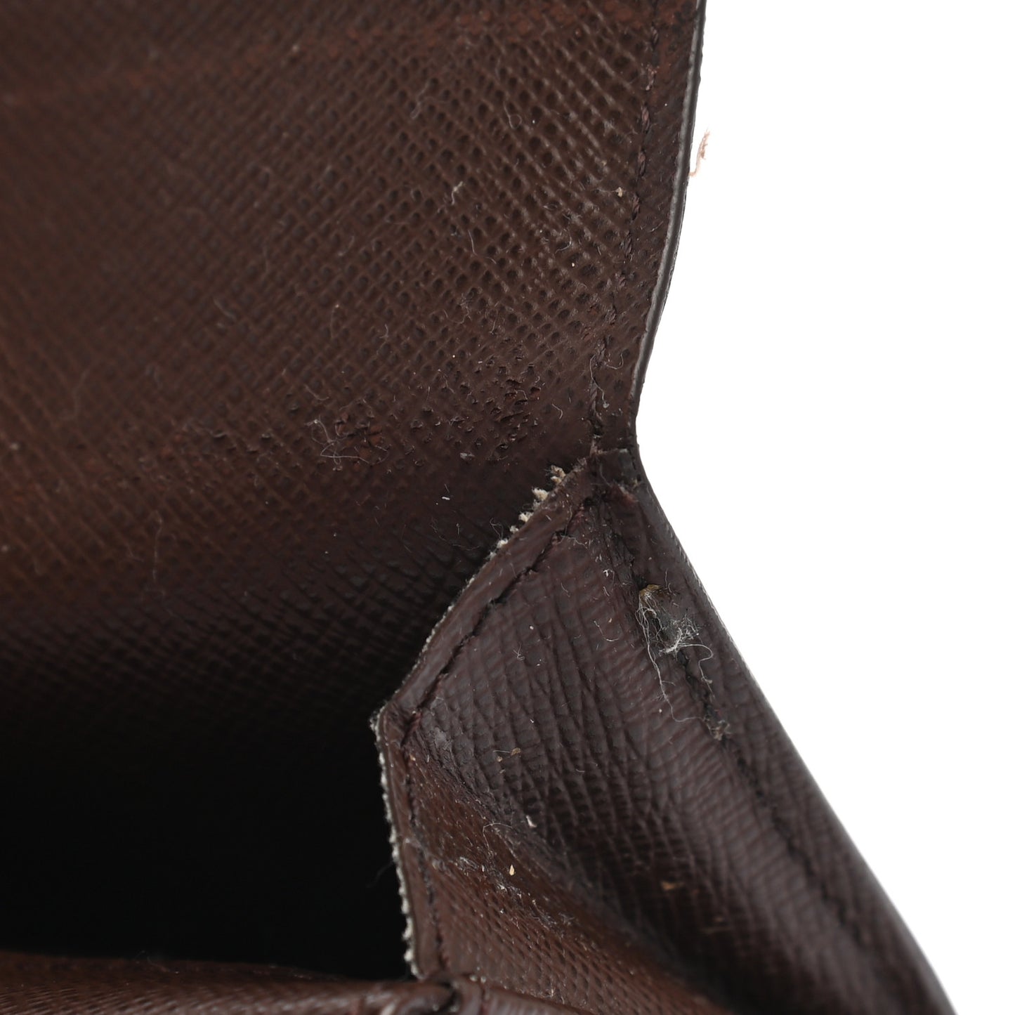 Damier Ebene Porte-Monnaie Plat Coin Purse