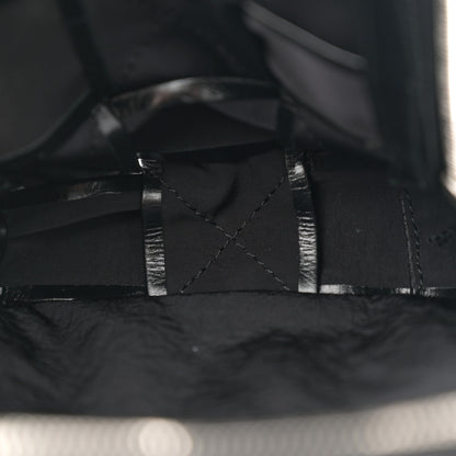 Bottega Veneta Paper Calfskin Intreccio Mini Cassette Sling Bag Black 5 of 10